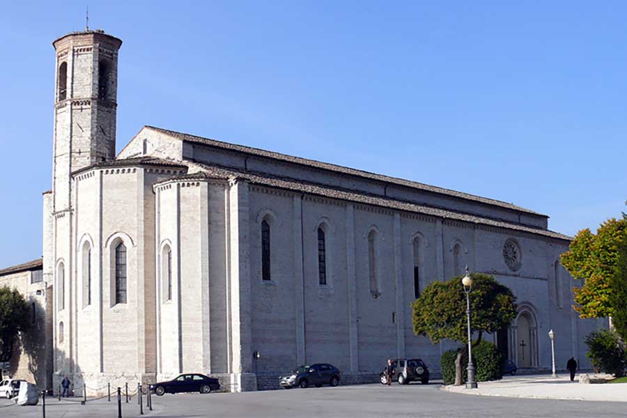 Gubbio chiesa di San Francesco