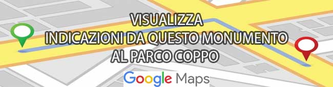 percorso dal palazzo dei consoli al parco coppo con google maps