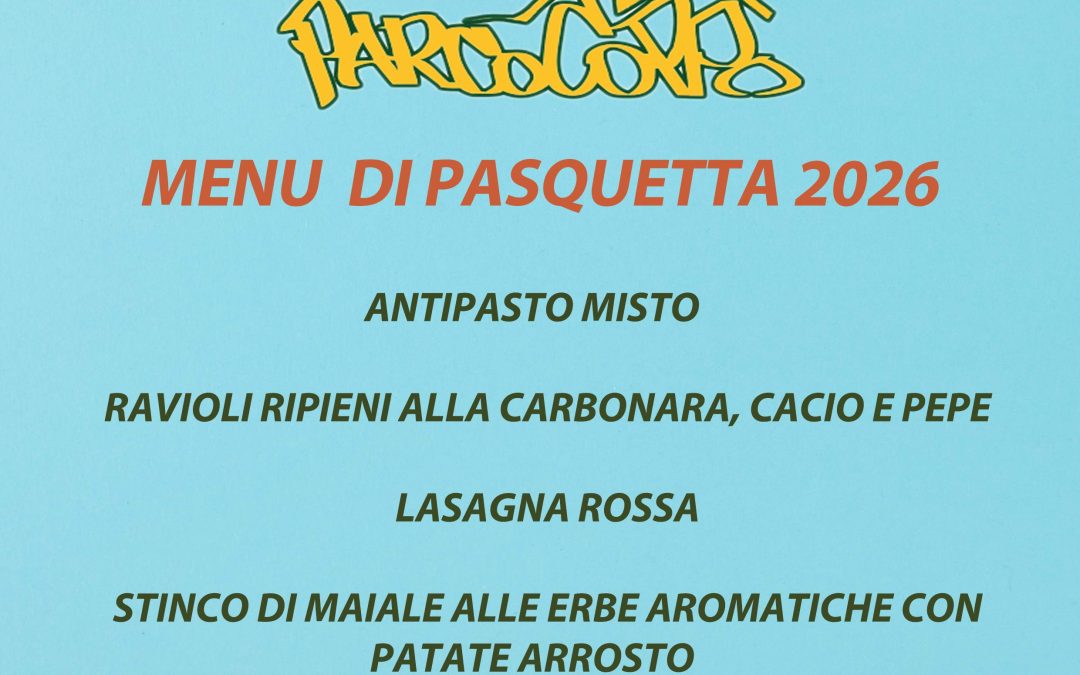Menù di Pasquetta 2026